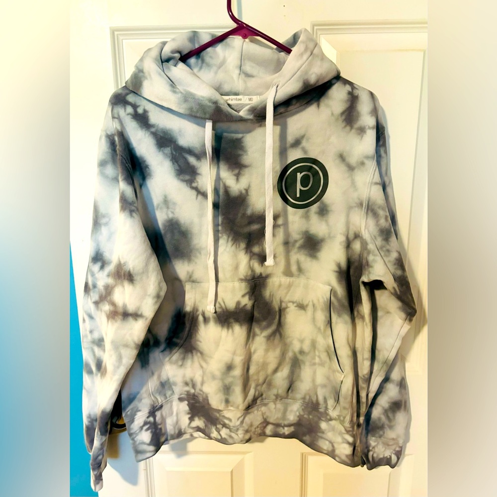 Tie-Dye Hoodie with Logo